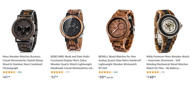 How to Choose and Buy a Wooden Watch - Amazon