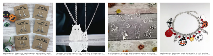 How to Spice Up Your Outfit and Accessories with Halloween Jewelry ETSY