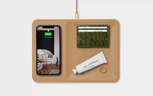 Unique Personalized Gift Ideas For The Girl Of Your Life COURANT Catch 3 Wireless Phone Charger And Accessory Tray